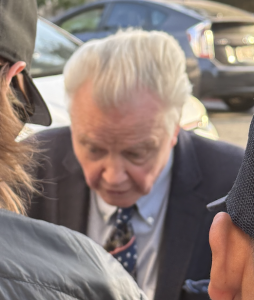 Jon Voight signing autographs. Photo by Karen Salkin.